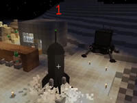 小橙子太空移民记4：水星boss进化苦力怕