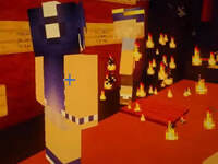 天骐躲猫猫小游戏11 国外友人不停射我