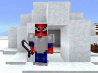 哲爷和成哥PE版雪原生存7 雪原小屋地下室