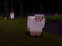 哲爷和成哥PE版雪原生存17 史莱姆和马