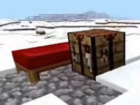 哲爷和成哥PE版雪原生存18 造个雪原小屋