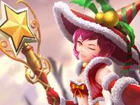 龍之谷手游精美圣誕主題壁紙：魔法師