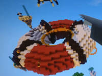 悠然小天我的世界鞘翅大作战1