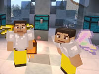 CH明明神经瞎侣2 带妹子上天咯