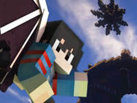 悠然小天我的世界鞘翅大作战7