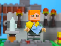 MC乐高玩具定格动画 熊娃奶爸