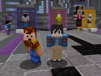 悠然小天我的世界万有引力小游戏Ep1