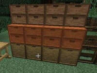 一整套抽屉建筑 1.7.10存储抽屉Mod