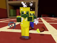 哲爷和成哥PE版老鼠的仓库5#9 苦力怕大军