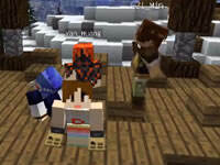 明月庄主我的世界冰船竞速 爱划之城