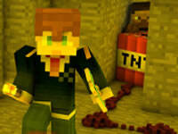 梦轩PE版红石课堂 红石TNT陷阱亭