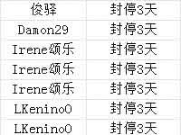 公告:关于3月20日封停使用第三方代充帐号的说明