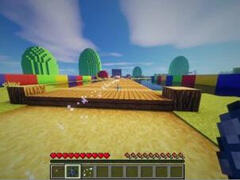 籽岷1.11多人欢乐竞速 奔跑吧方块学园2