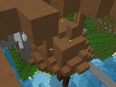 扁桃我的世界红石生存 空中小凉亭