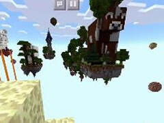 哲爷和成哥PE神器空岛求存8 牛牛岛