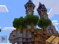 哲爷和成哥PE神器空岛求存11 城堡岛