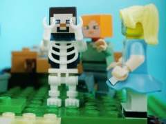 MC乐高玩具定格动画 闹鬼的小屋