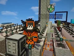 悠然小天我的世界科技空岛第二季81