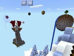 哲爷和成哥PE神器空岛求存14 冰雪岛