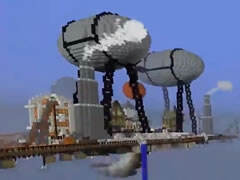 大海解说我的世界 Him奇葩空岛战争