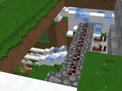 我的世界扁桃红石教学 院子造景红石