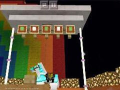 哲爷和成哥PE小游戏地图 彩虹游乐园