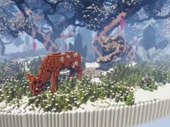 籽岷我的世界地图欣赏 在森林中