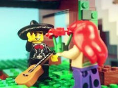 MC乐高玩具定格动画 520爱情保卫战