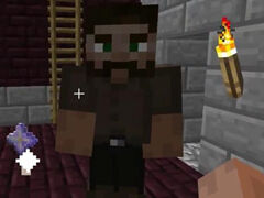 大海我的世界 钻石矿洞战吃铁巨虫