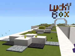 哲爷和成哥PE小游戏地图 幸运方块