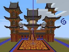 <b>我的世界1.8城堡建筑海島城地圖下載</b>