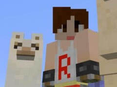 明月庄主单机生存 新的朋友羊驼