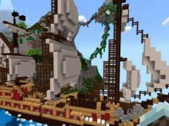 PE版冒险者的梦想混搭包7 冰雪空间和码头