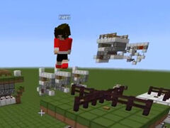 明月庄主我的世界红石科技超级栅栏门2