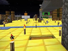 红小队我的世界三位一体空岛生存9