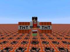 我的世界点燃五千万个TNT会怎样?