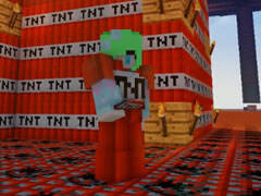 小橙子TNT大陆4 隐身矿石怪物发家致富