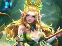 王者荣耀王昭君精灵公主美术升级 与自然相结合