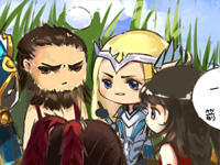 王者荣耀条漫：一只穿云箭 坑爹队友来相见