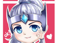 成熟魅力！露娜头像