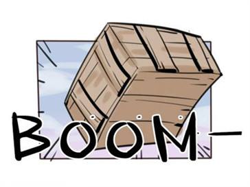 【四格漫画】全军粗击第七话：快递已送达