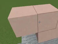 我的世界解说建筑教学 卡通人物公仔系列