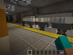 全自动运行城市地铁 我的世界城市交通大建设