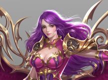 烈焰裁决精灵女法师图片