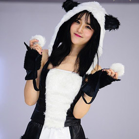 这么可爱的熊猫娘你喜欢吗？