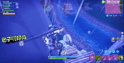 堡垒之夜搞笑：潇洒又从容 教你如何花样九杀吃鸡！