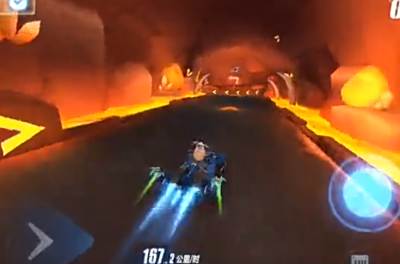 QQ飛車手游藍影主宰不愧是最強A車