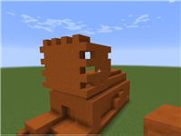 我的世界：我的世界里建造一个狮身人面像