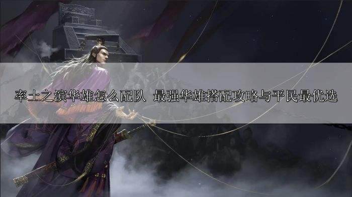 率土之滨华雄怎么配队 最强华雄搭配攻略与平民最优选