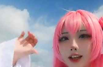 韩援Yasal白丝热舞！《妮姬》Doro可爱十足